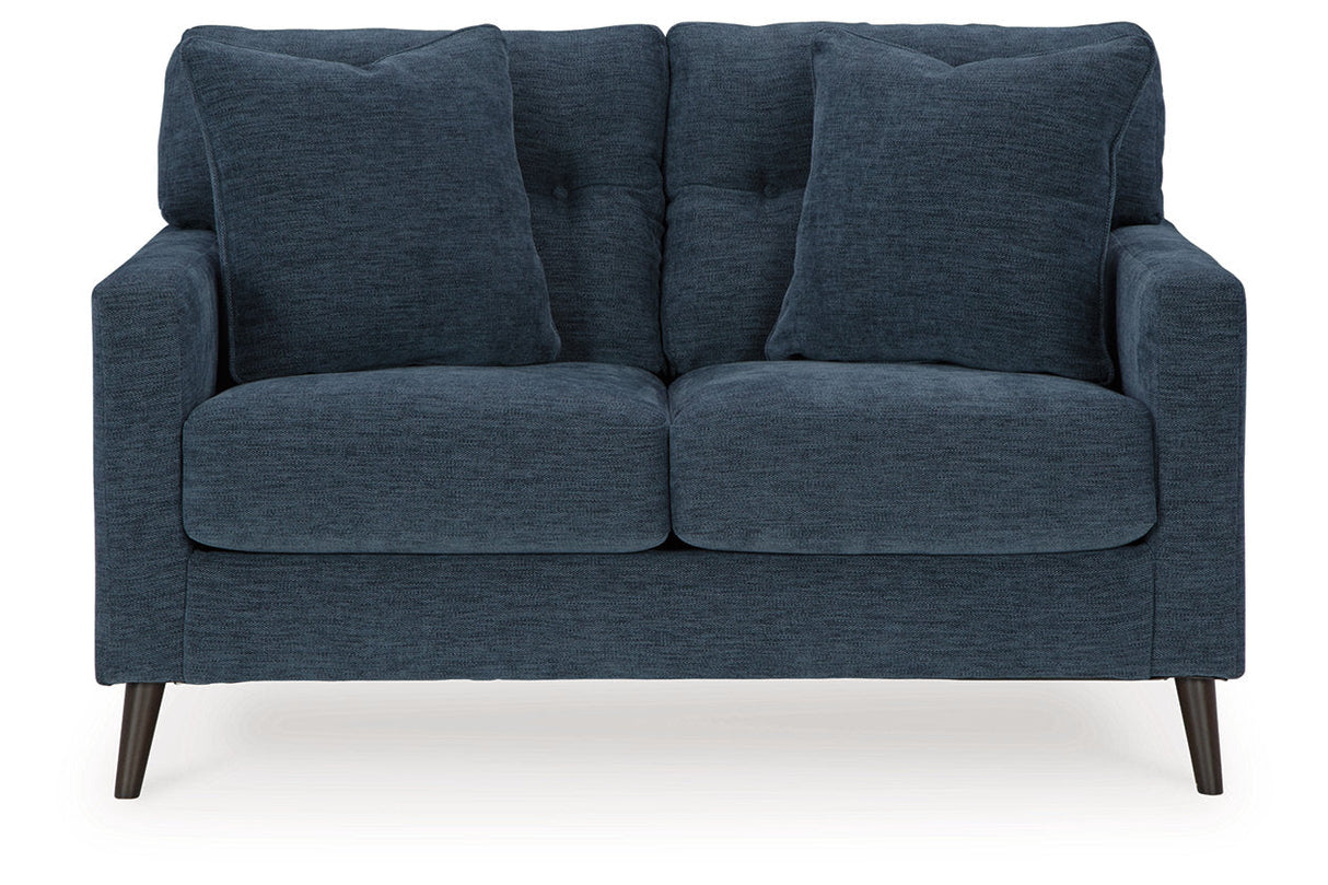 Bixler Navy Sofa, Loveseat and Chair