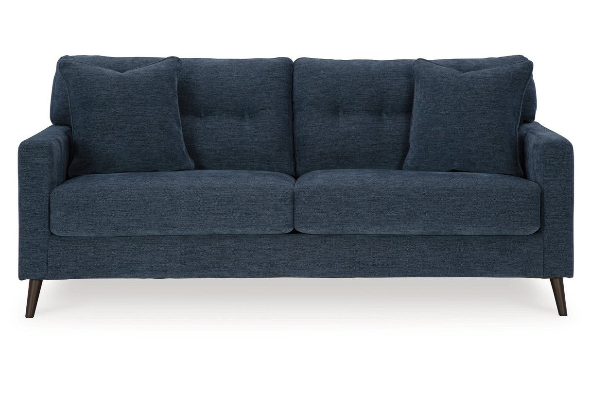 Bixler Navy Sofa and Chaise