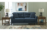 Bixler Navy Sofa and Chair