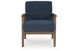 Bixler Navy Sofa, Loveseat and Chair