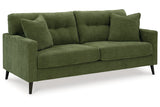 Bixler Olive Sofa and Chair