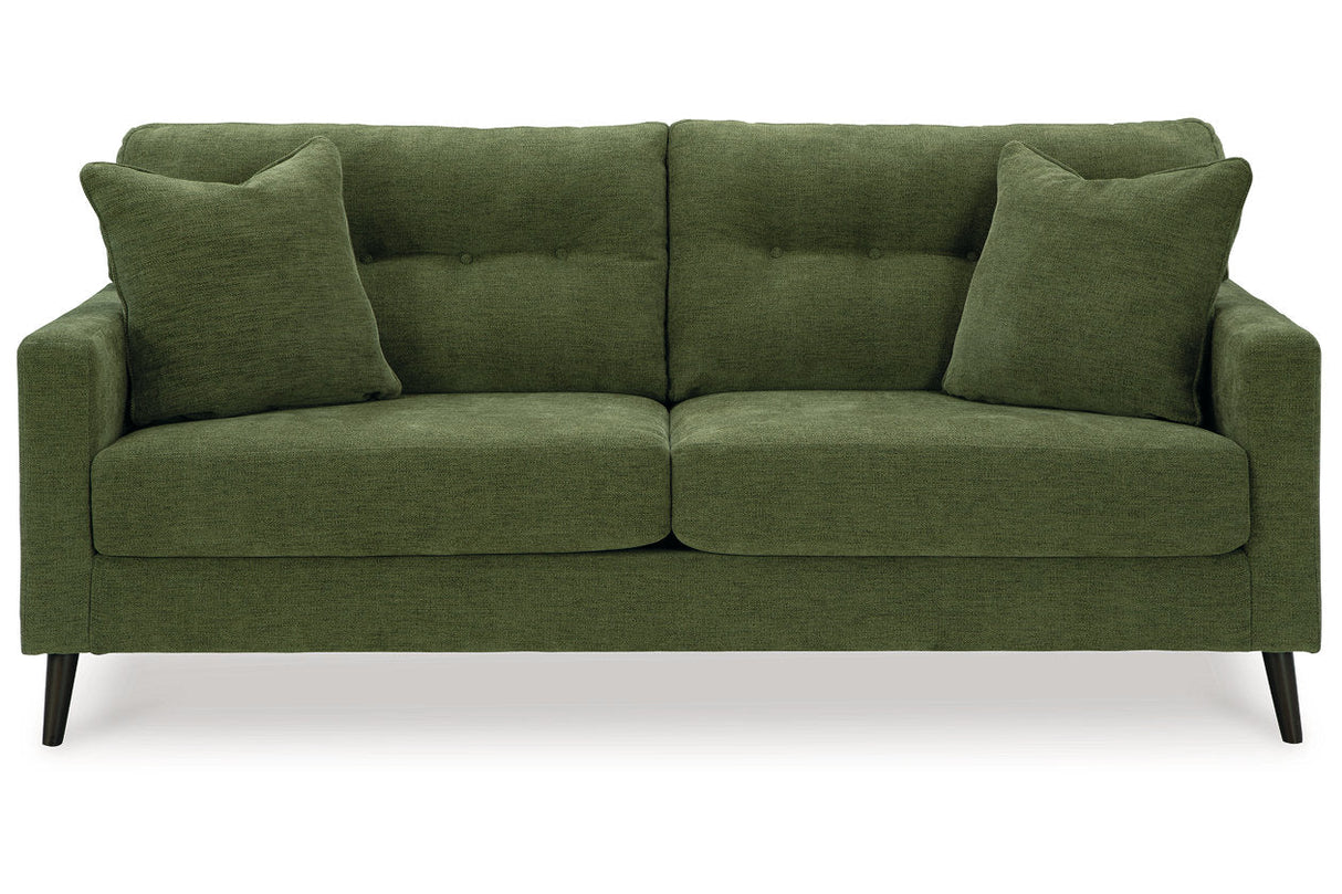 Bixler Olive Sofa and Chair