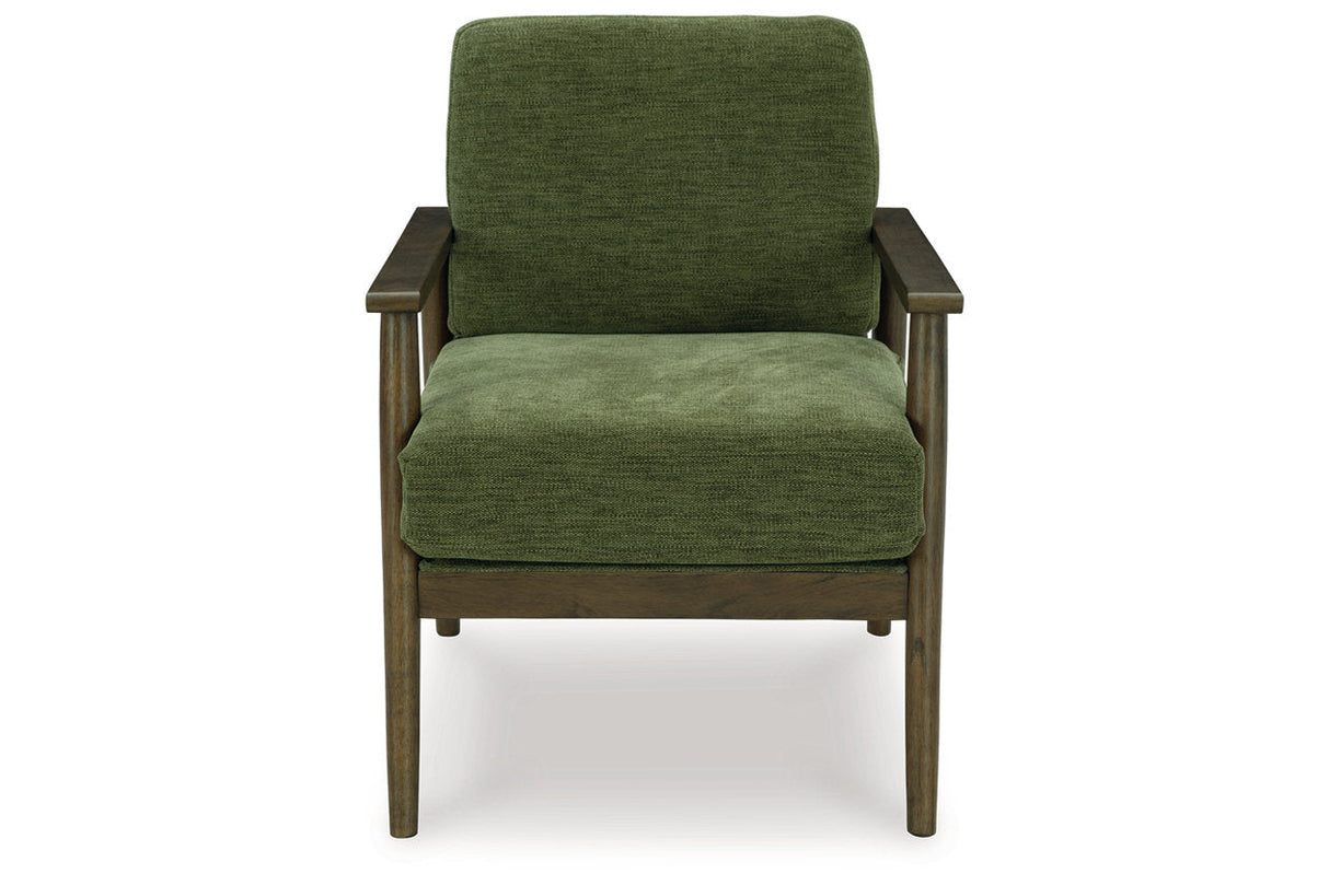 Bixler Olive Sofa and Chair