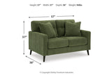 Bixler Olive Sofa, Loveseat and Chair