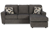 Cascilla Slate Sofa Chaise and Chair