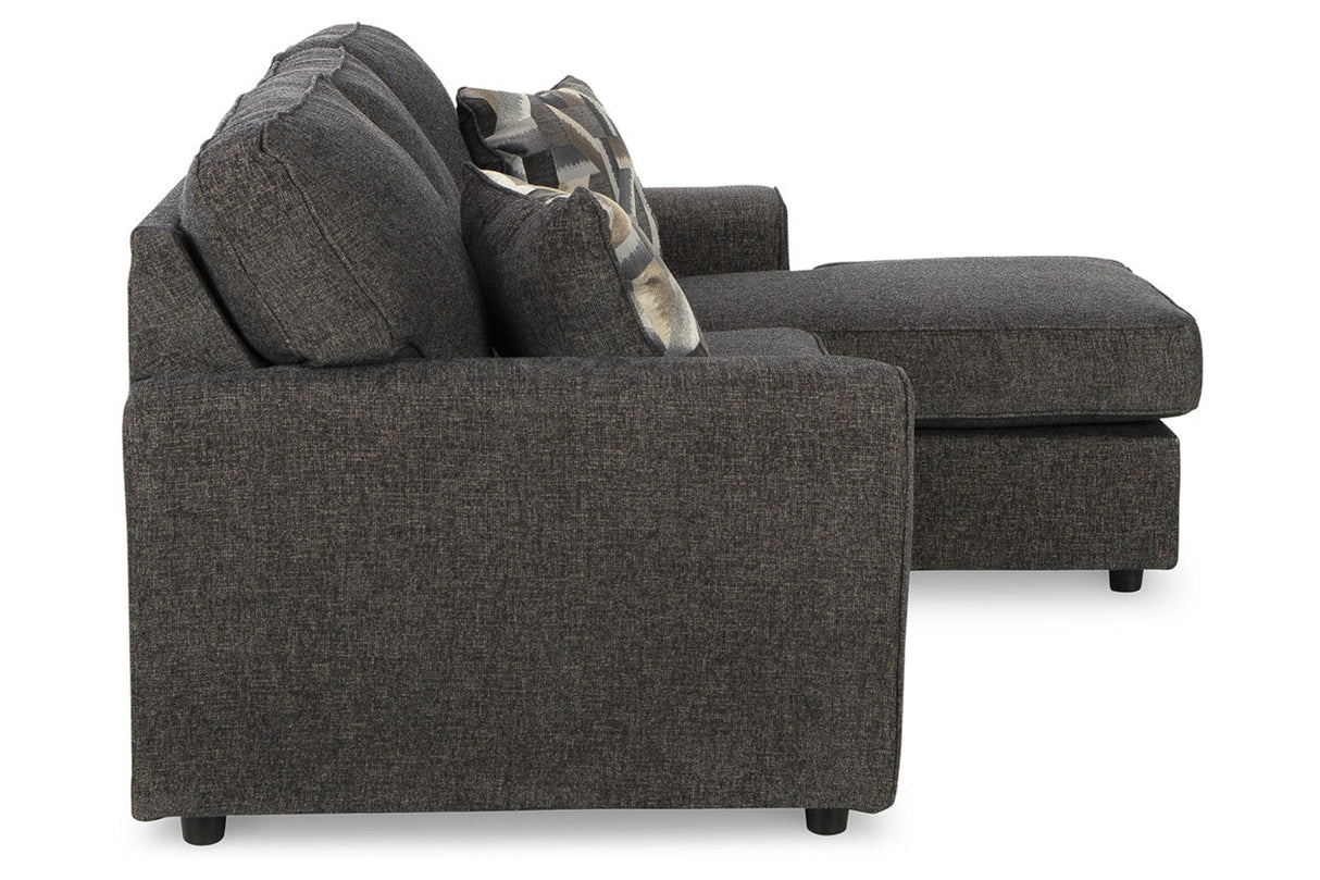 Cascilla Slate Sofa Chaise and Loveseat