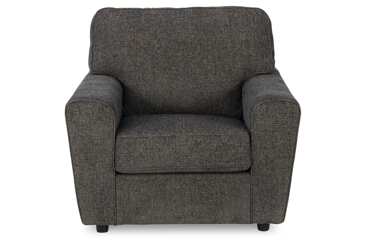 Cascilla Slate Sofa, Loveseat, Chair and Ottoman