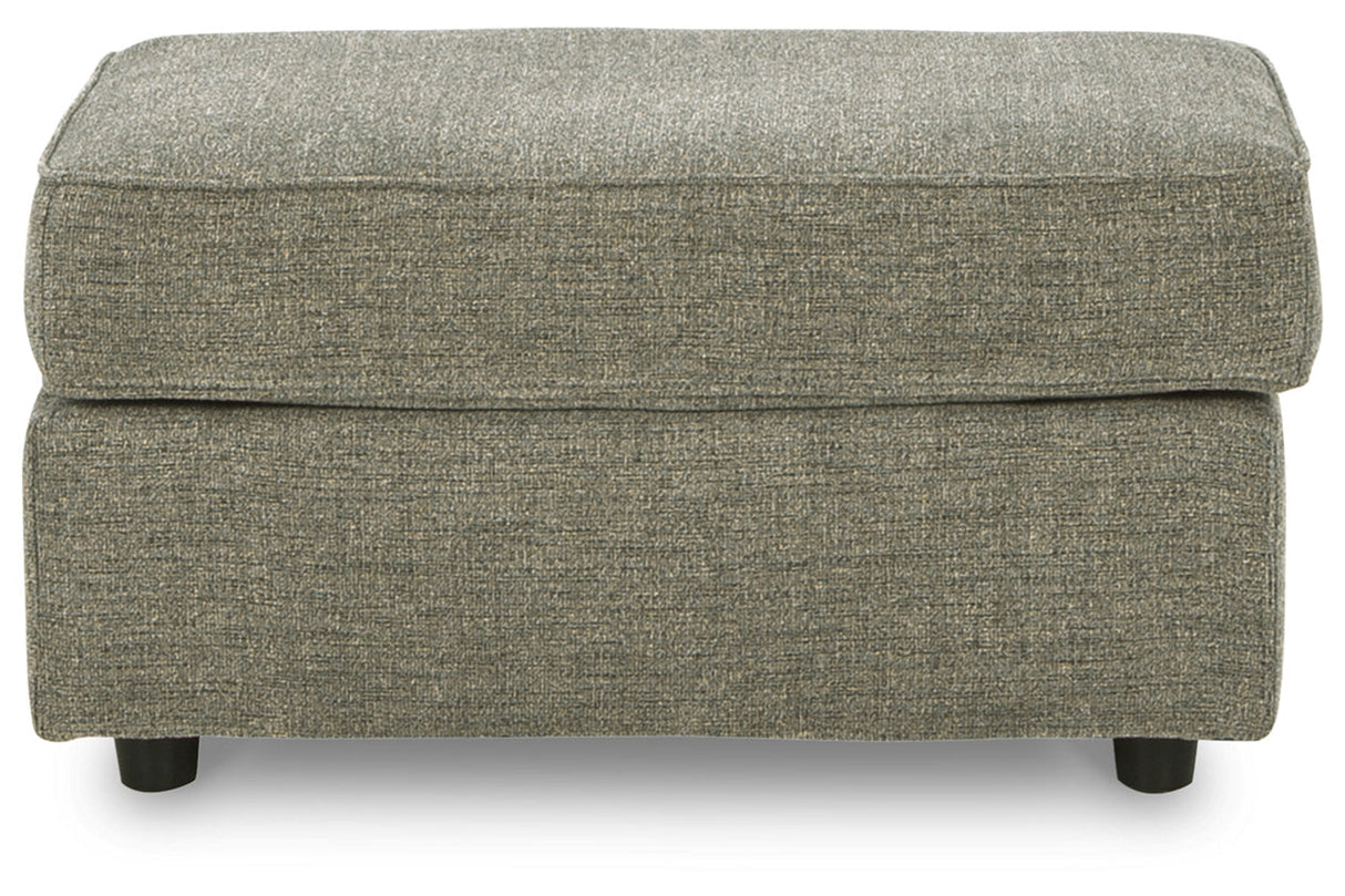 Cascilla Pewter Ottoman