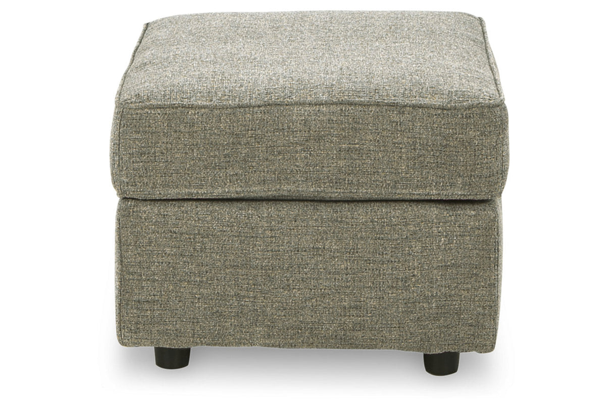 Cascilla Pewter Set of 2 Ottomans