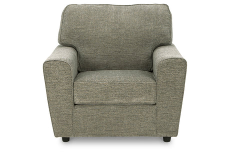 Cascilla Pewter Chair and Ottoman