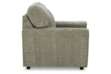 Cascilla Pewter Chair and Ottoman