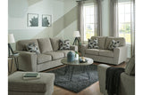 Cascilla Pewter Sofa, Loveseat, Chair and Ottoman