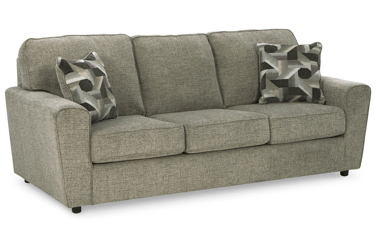 Cascilla Pewter Sofa and Loveseat