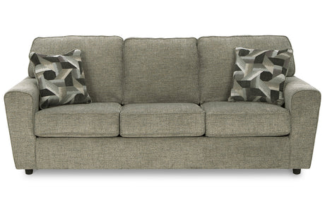 Cascilla Pewter Sofa and Loveseat