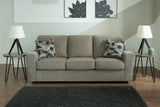 Cascilla Pewter Sofa, Loveseat, Chair and Ottoman