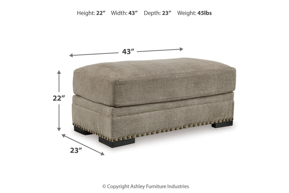 Galemore  Sofa, Loveseat, Oversized Chair and Ottoman