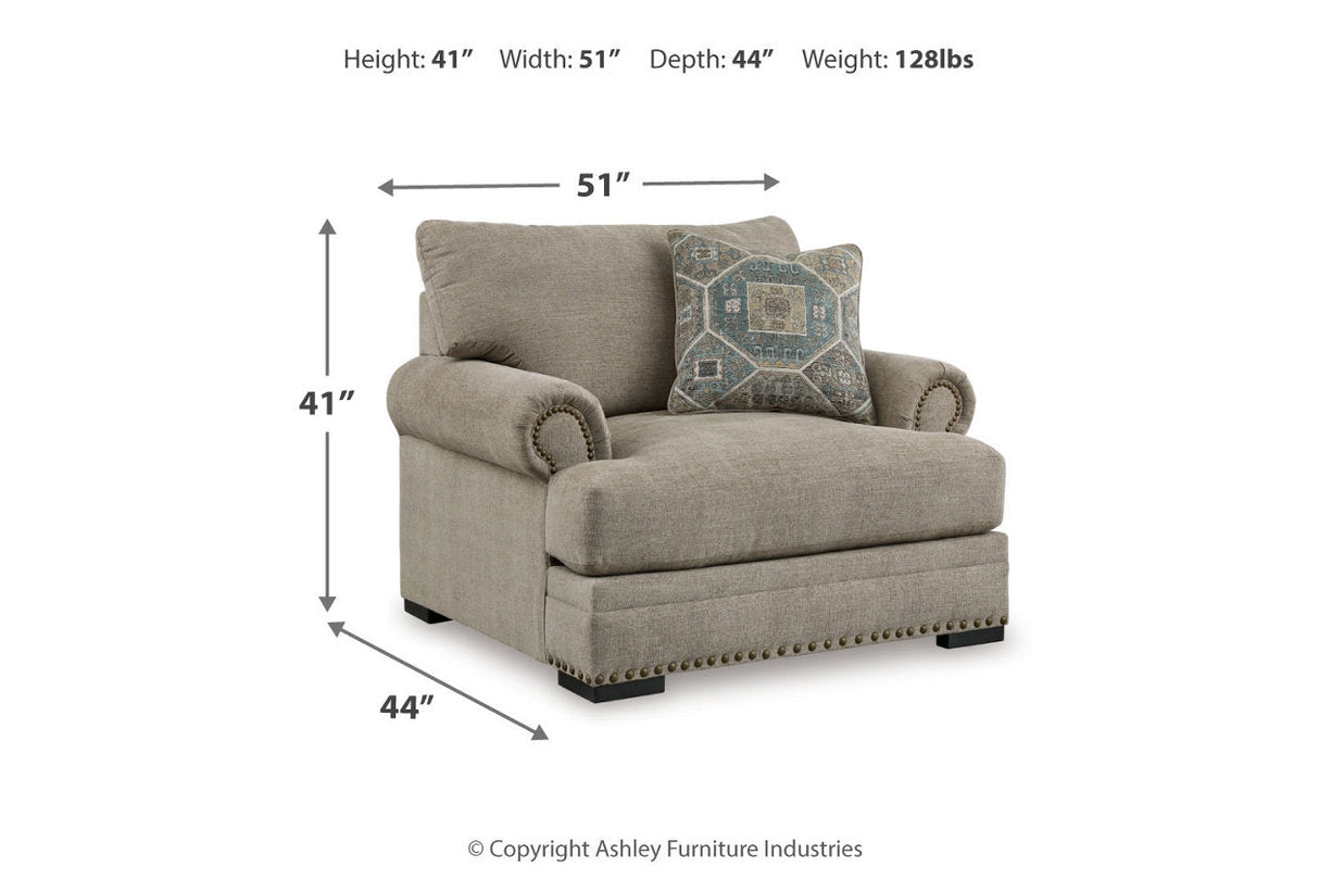 Galemore  Oversized Chair and Ottoman