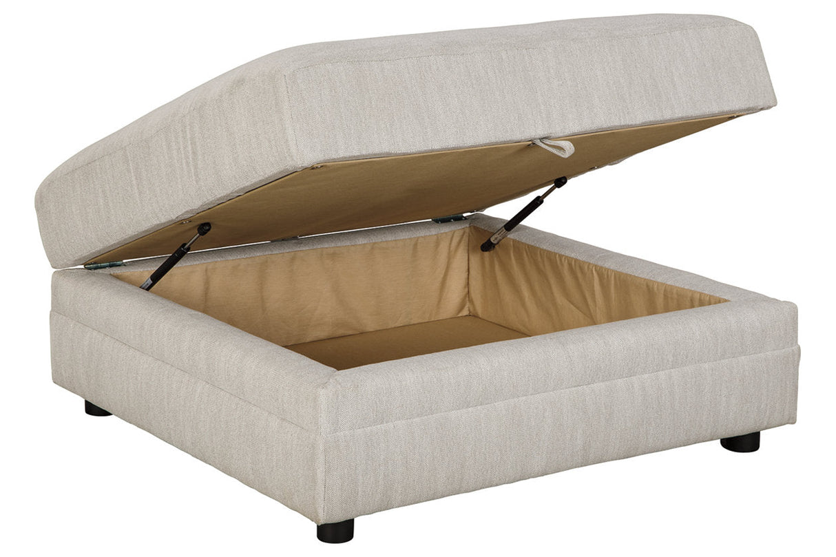 Neira Fog Ottoman With Storage