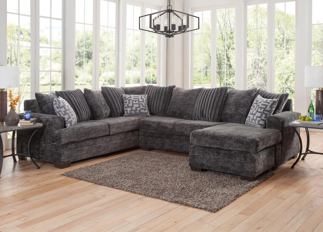 2775-07 Charcoal Sectional