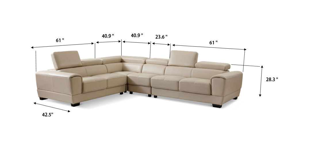 2786 Sectional by ESF Furniture at Eve Furniture
