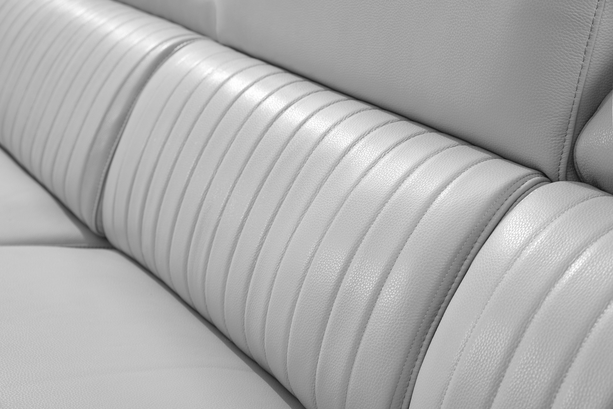 2787 Sectional with Recliners – Light Grey by ESF Furniture at Eve Furniture