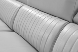 2787 Sectional with Recliners – Light Grey by ESF Furniture at Eve Furniture