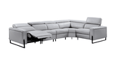 2787 Sectional with Recliners – Light Grey by ESF Furniture at Eve Furniture