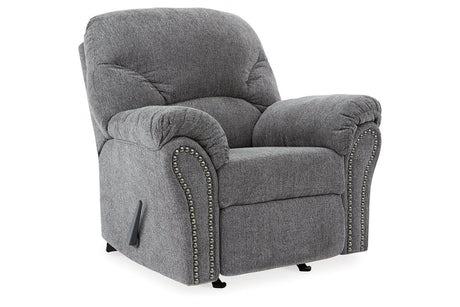 Allmaxx Pewter Sofa, Loveseat and Recliner