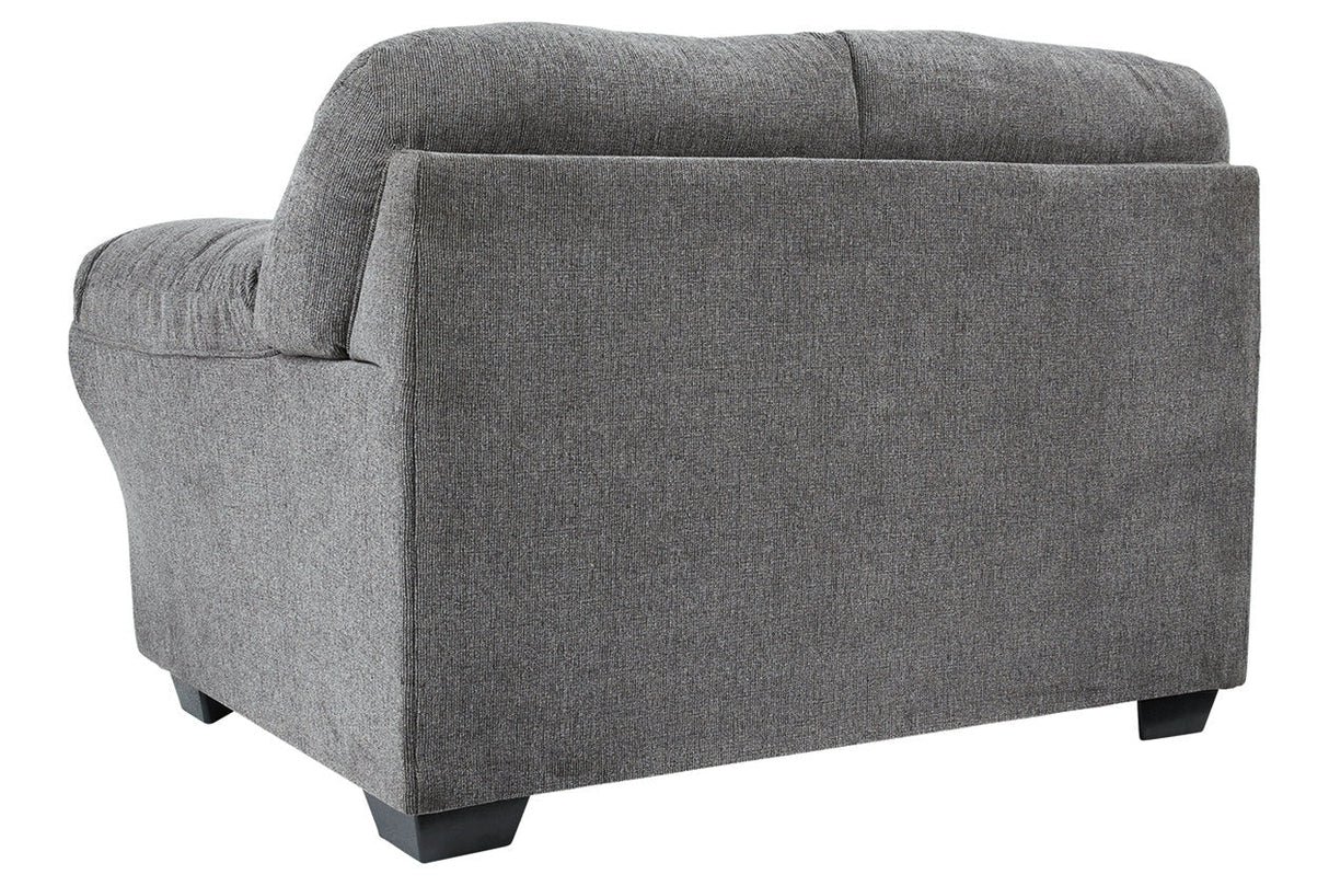 Allmaxx Pewter Loveseat