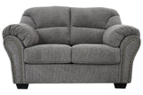 Allmaxx Pewter Loveseat