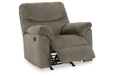 Alphons Putty Reclining Sofa, Loveseat and Recliner