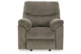 Alphons Putty Reclining Sofa, Loveseat and Recliner