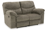 Alphons Putty Reclining Sofa and Loveseat