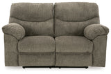 Alphons Putty Reclining Sofa, Loveseat and Recliner