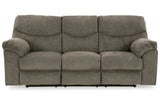 Alphons Putty Reclining Sofa, Loveseat and Recliner