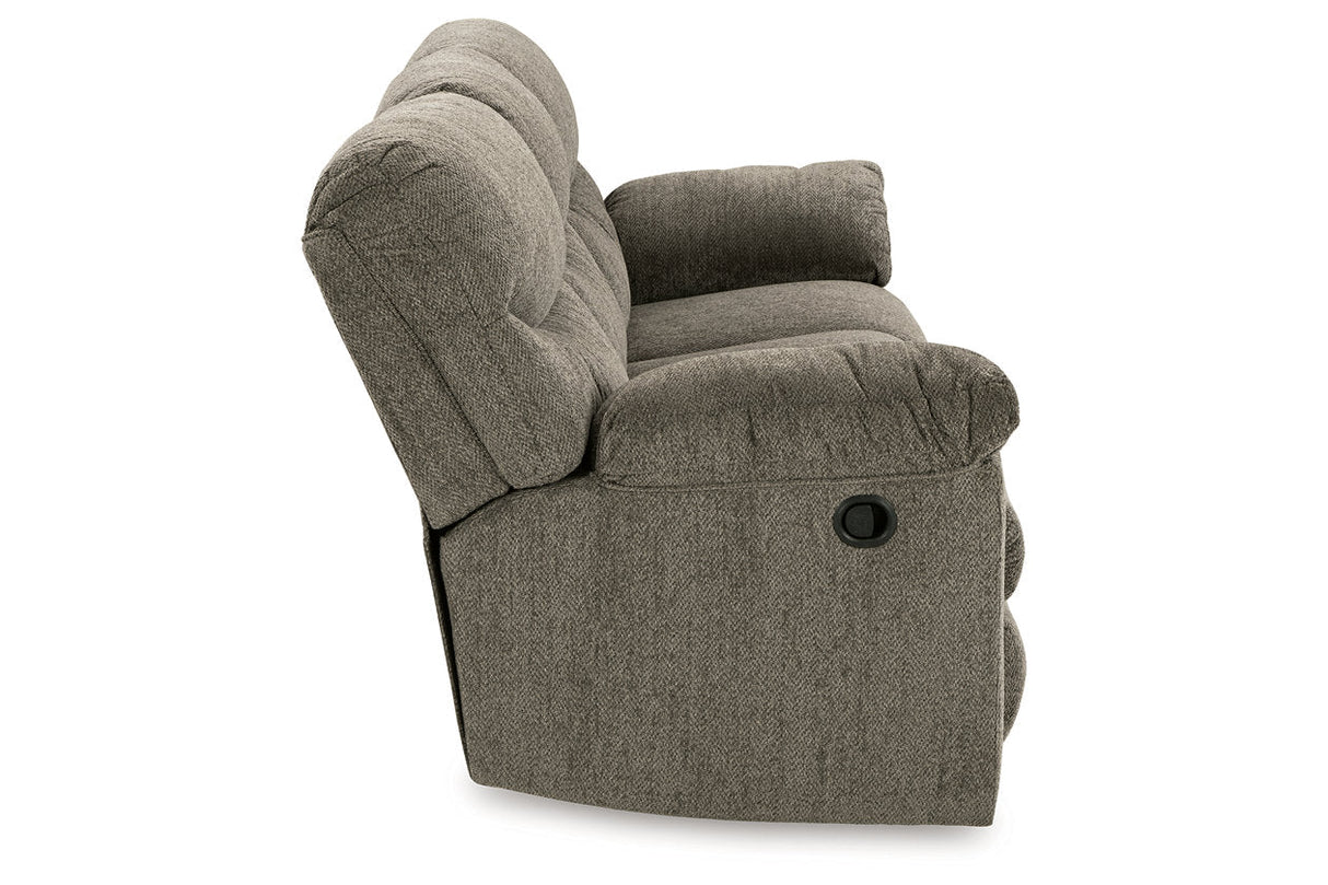 Alphons Putty Reclining Sofa, Loveseat and Recliner