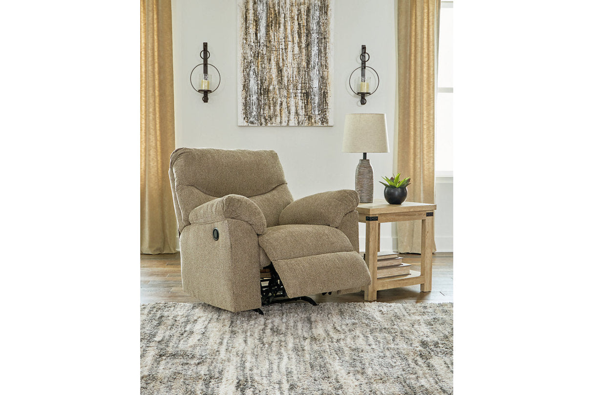 Alphons Briar Reclining Sofa, Loveseat and Recliner