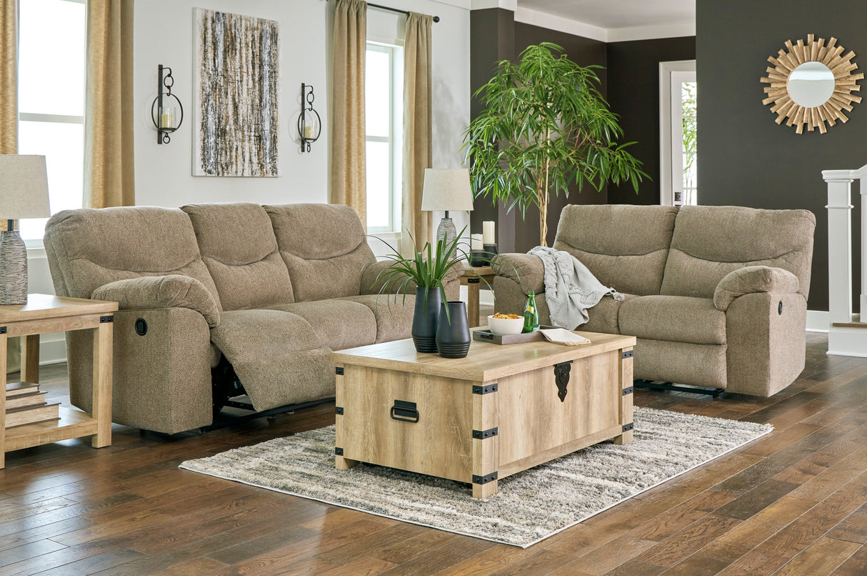 Alphons Briar Reclining Living Room Set