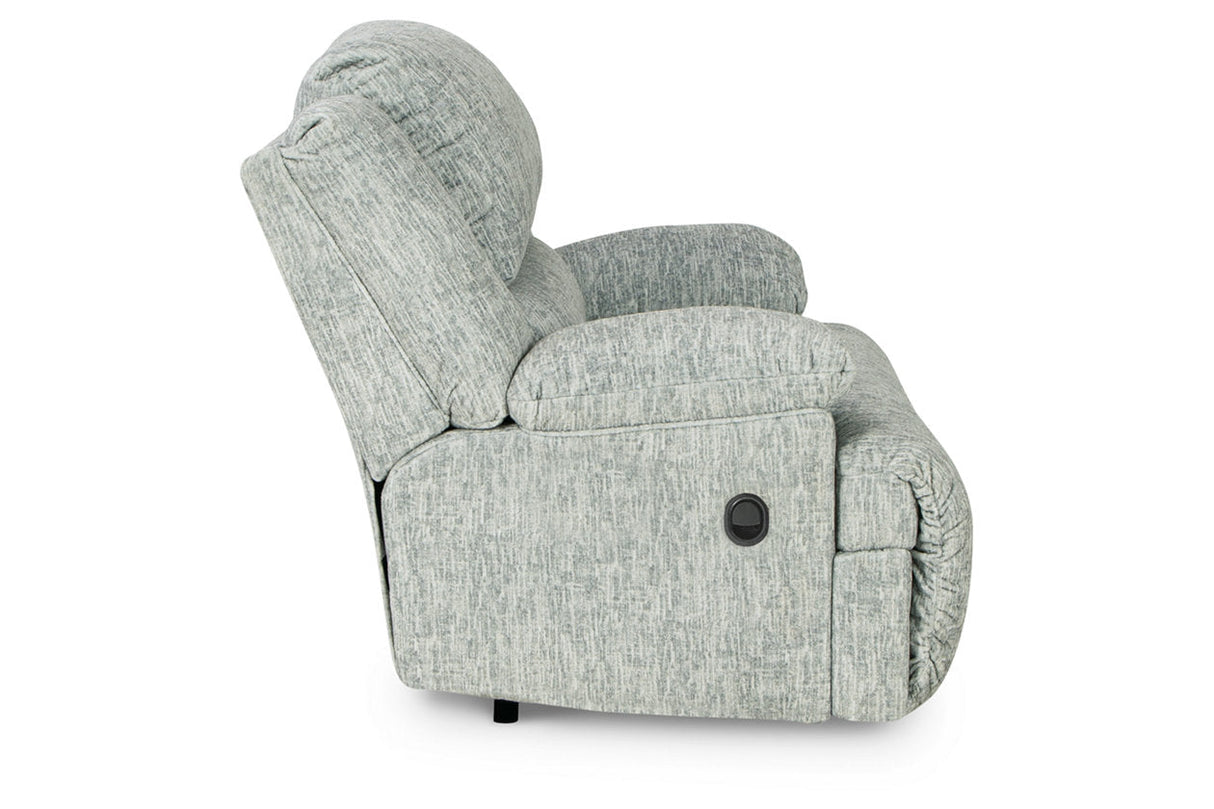 McClelland Gray Oversized Recliner