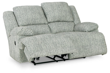 McClelland Gray Reclining Loveseat