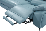 2934 Blue Chair w/ electric recliner by ESF Furniture at Eve Furniture