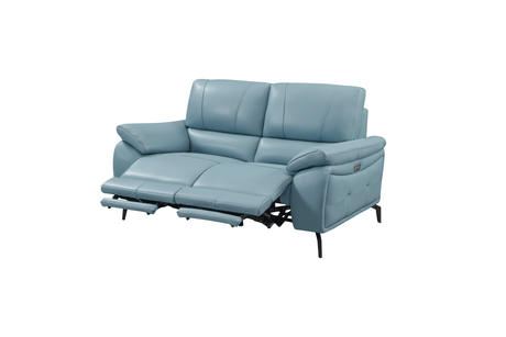 2934 Blue Chair w/ electric recliner by ESF Furniture at Eve Furniture