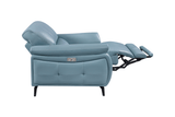 2934 Blue Chair w/ electric recliner by ESF Furniture at Eve Furniture