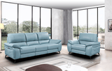 2934 Blue Chair w/ electric recliner by ESF Furniture at Eve Furniture