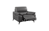 2934 Dark Grey Chair w/ electric recliners by ESF Furniture at Eve Furniture