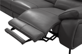 2934 Dark Grey Loveseat w/ electric recliners by ESF Furniture at Eve Furniture