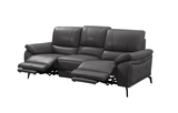 2934 Dark Grey Sofa w/ electric recliners by ESF Furniture at Eve Furniture