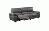 2934 Dark Grey Sofa w/ electric recliners by ESF Furniture at Eve Furniture
