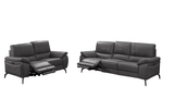 2934 Dark Grey Sofa w/ electric recliners by ESF Furniture at Eve Furniture