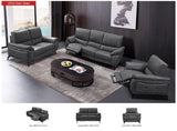 2934 Dark Grey w/ electric recliners by ESF Furniture at Eve Furniture